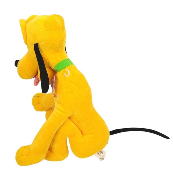 Disney Kohls Cares Pluto Plush Dog 14" Stuffed Animal Toy Yellow - Picture 3 of 8